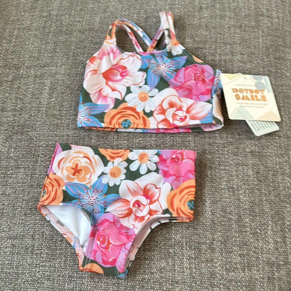 Dot Dot Smile Bathing Suit